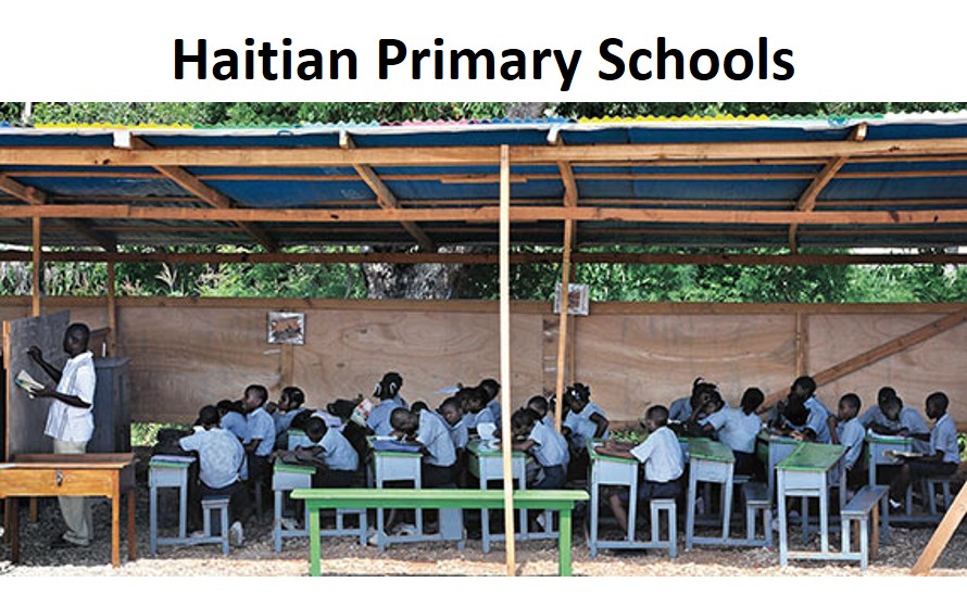 Ecoles Primaires dans les provinces d'Haiti
